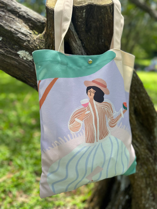 "Under the Sweet Shade" Tote – Inspired by Hawaii 🌊