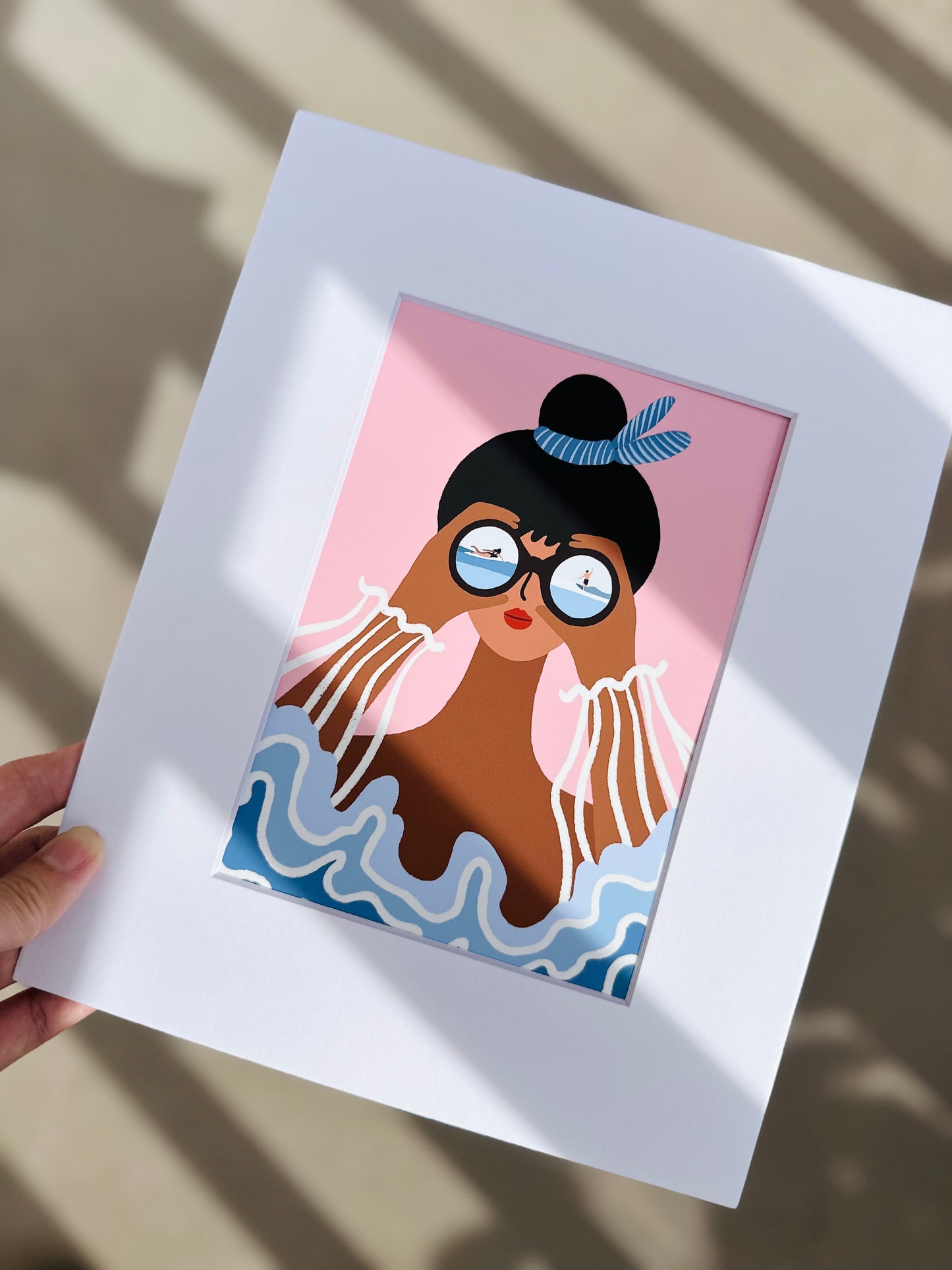 "Sea What I See" Matted Print