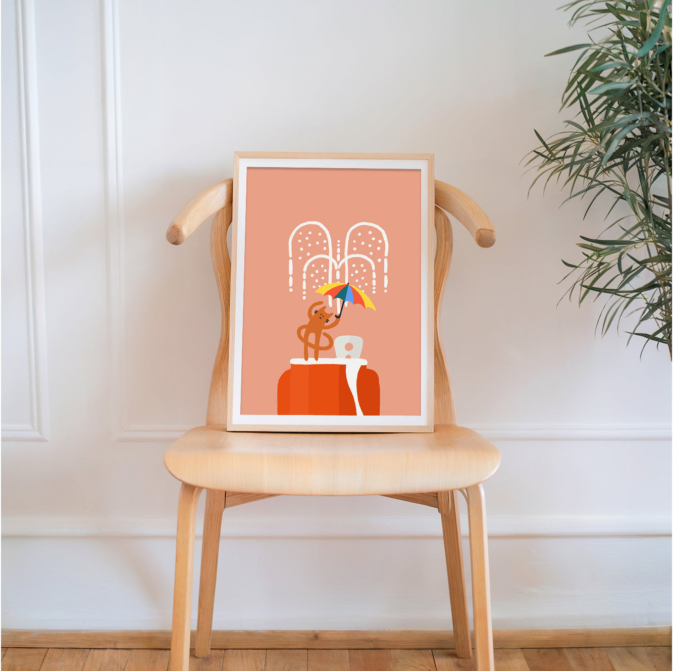 "Soda Rain" Matted Print