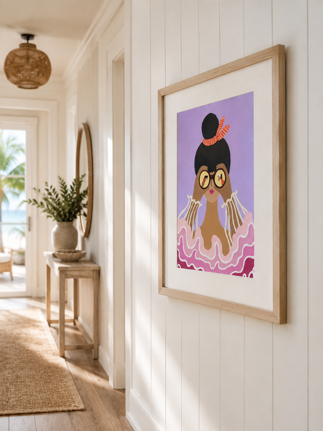 Sea What I See – On the Beach | Dreamy Coastal Art Print Inspired by Hawai‘i