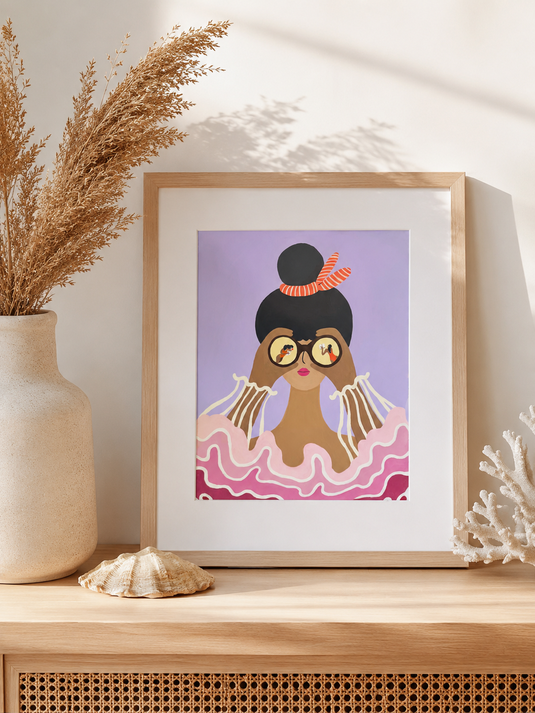Sea What I See – On the Beach | Dreamy Coastal Art Print Inspired by Hawai‘i