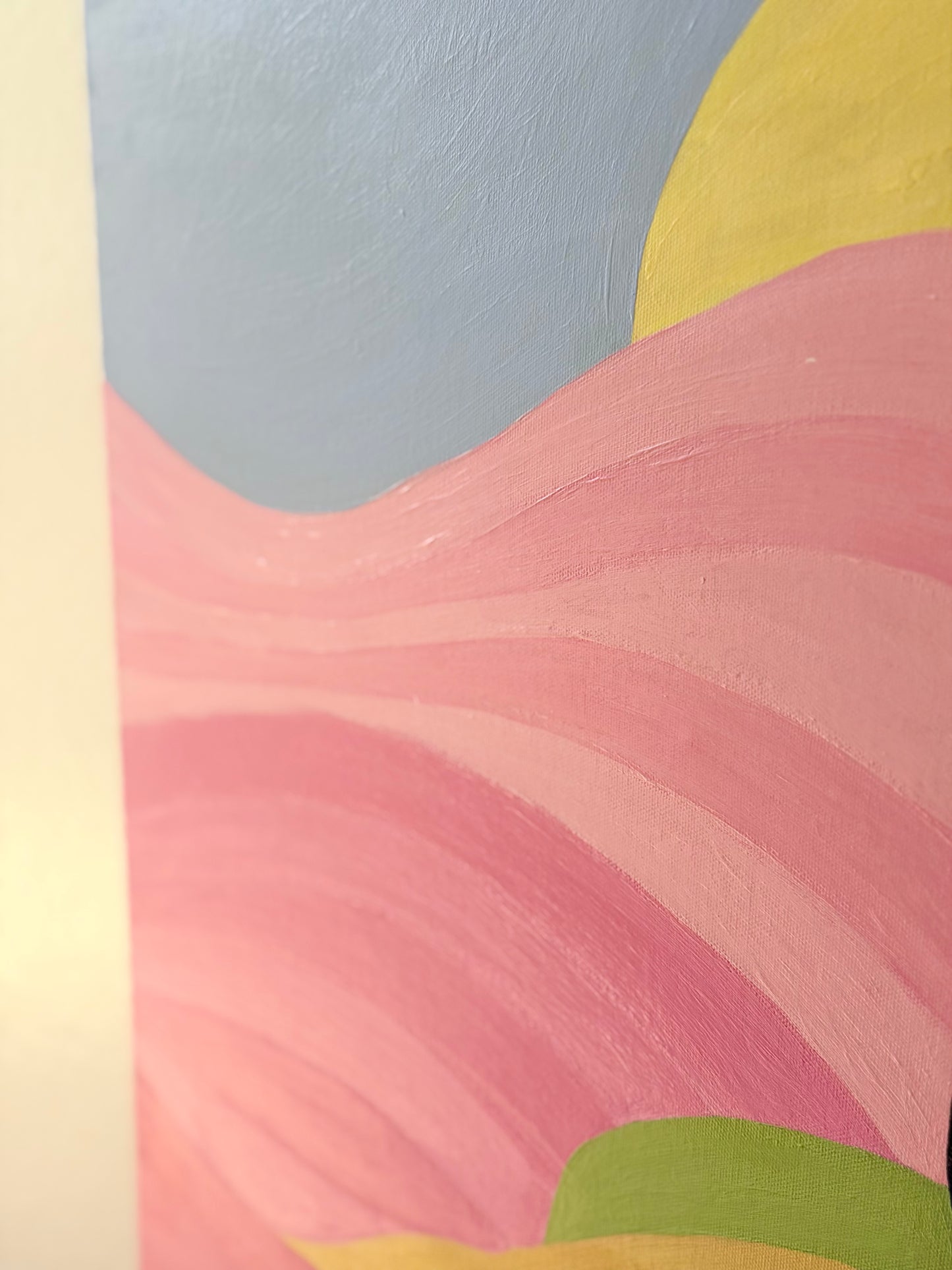 50 Shades of Pink — Original Acrylic Painting (30” × 40”)
