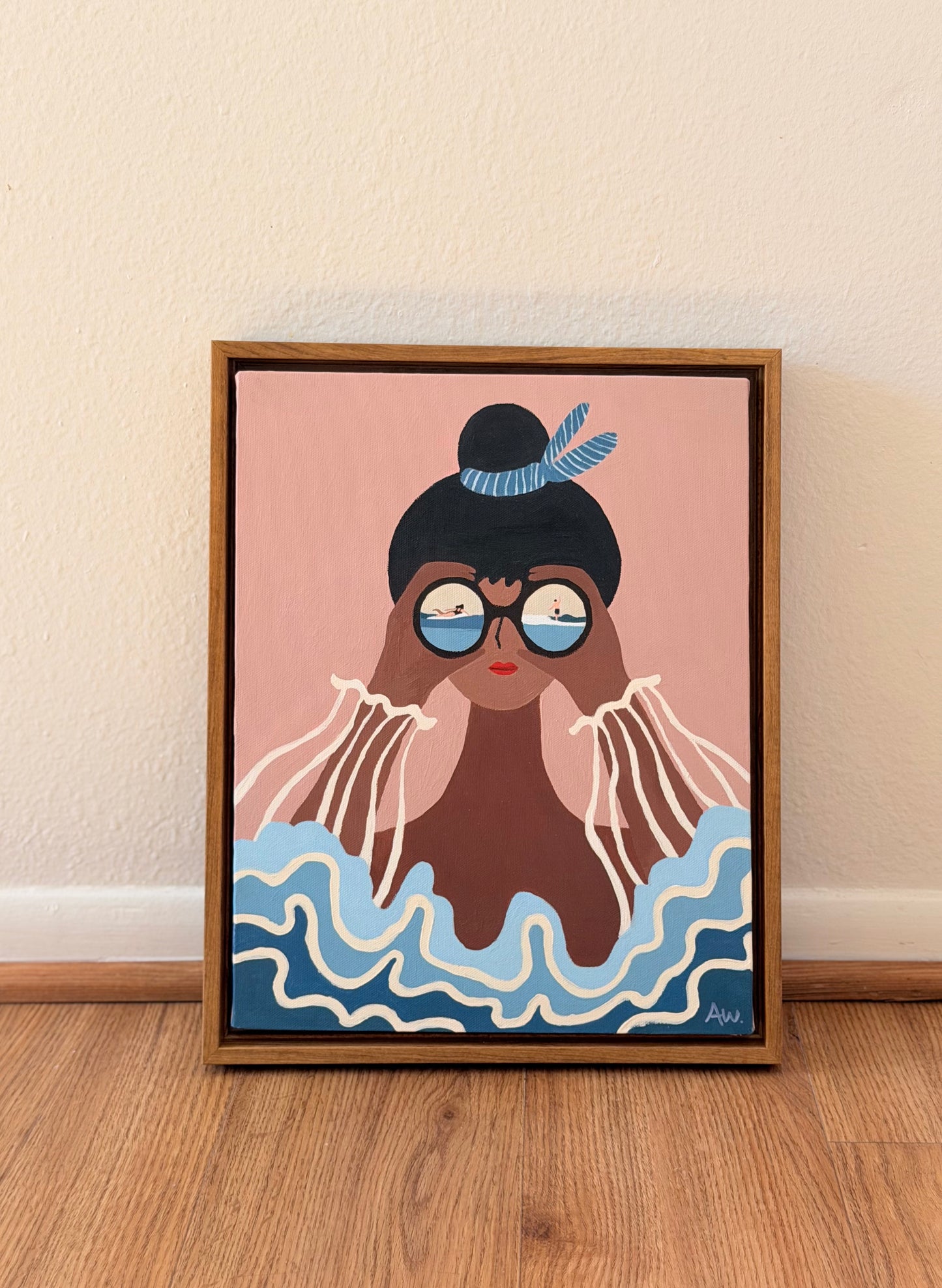 Sea what I See — Original Acrylic Painting (11”x14”)