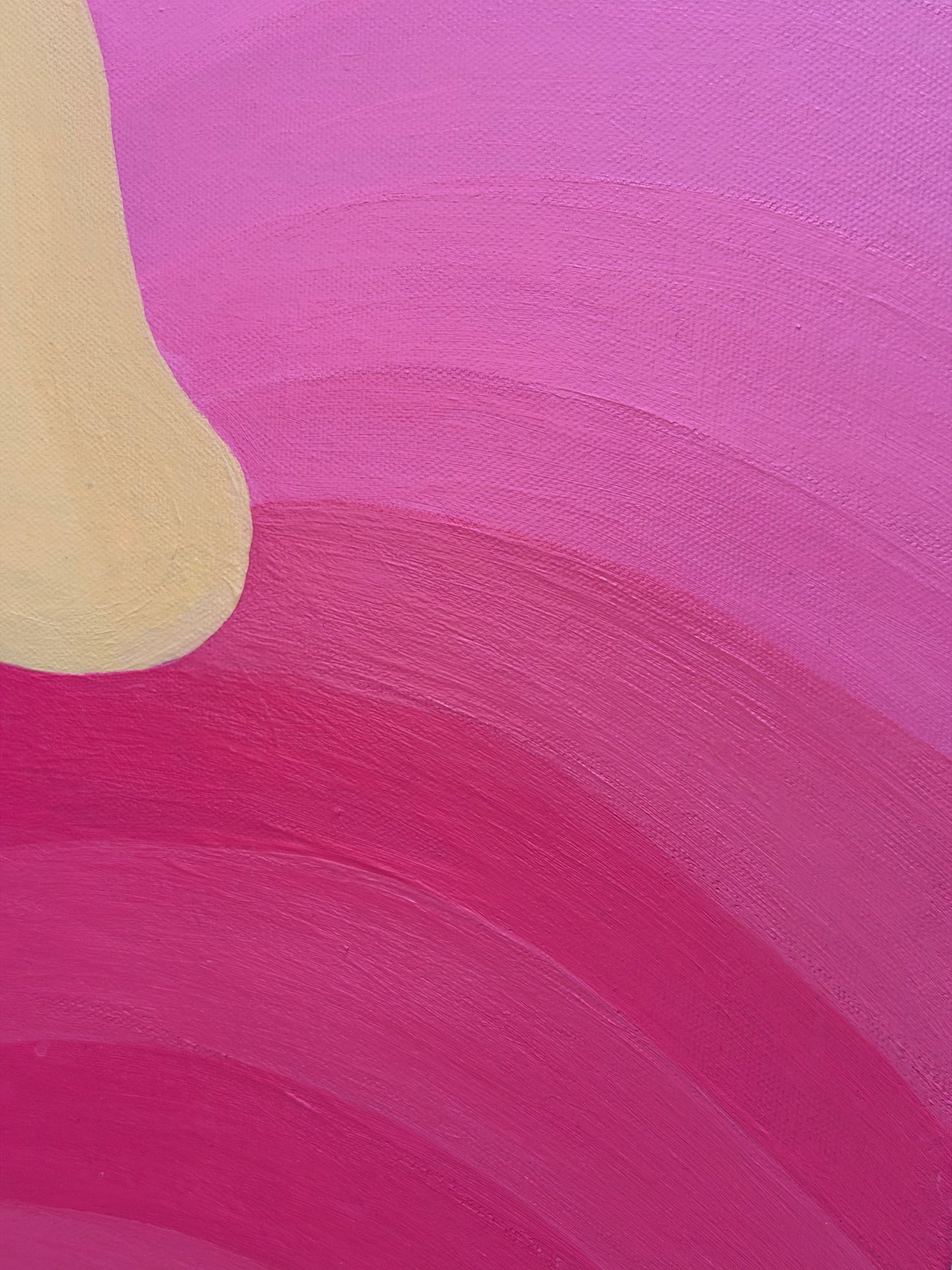 50 Shades of Pink — Original Acrylic Painting (30” × 40”)