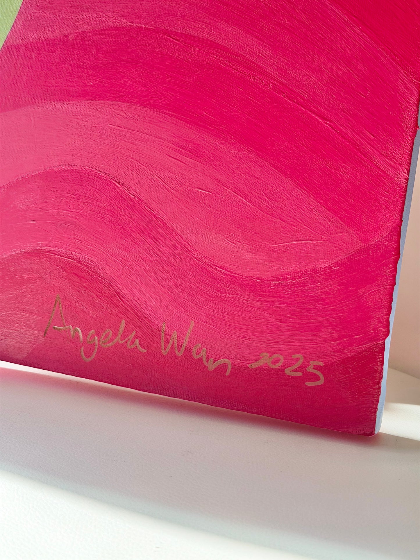 50 Shades of Pink — Original Acrylic Painting (30” × 40”)