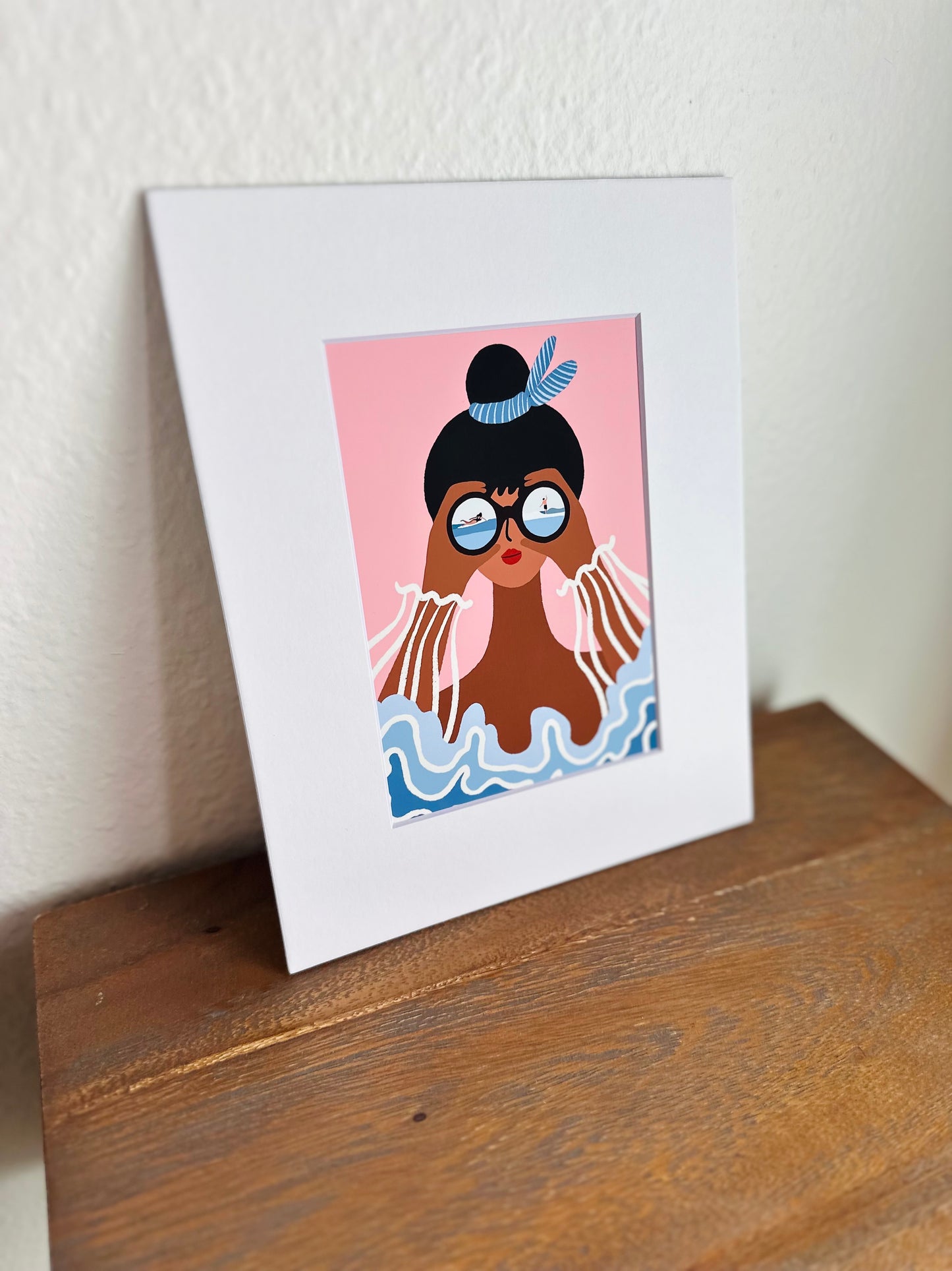 "Sea What I See" Matted Print