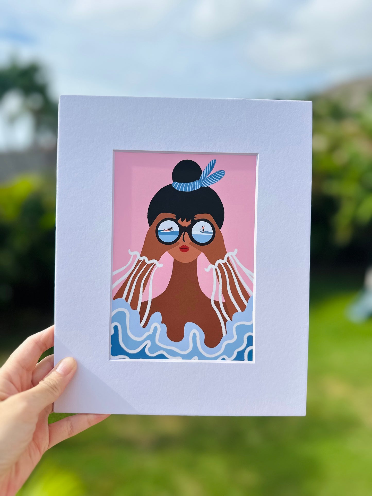 "Sea What I See" Matted Print