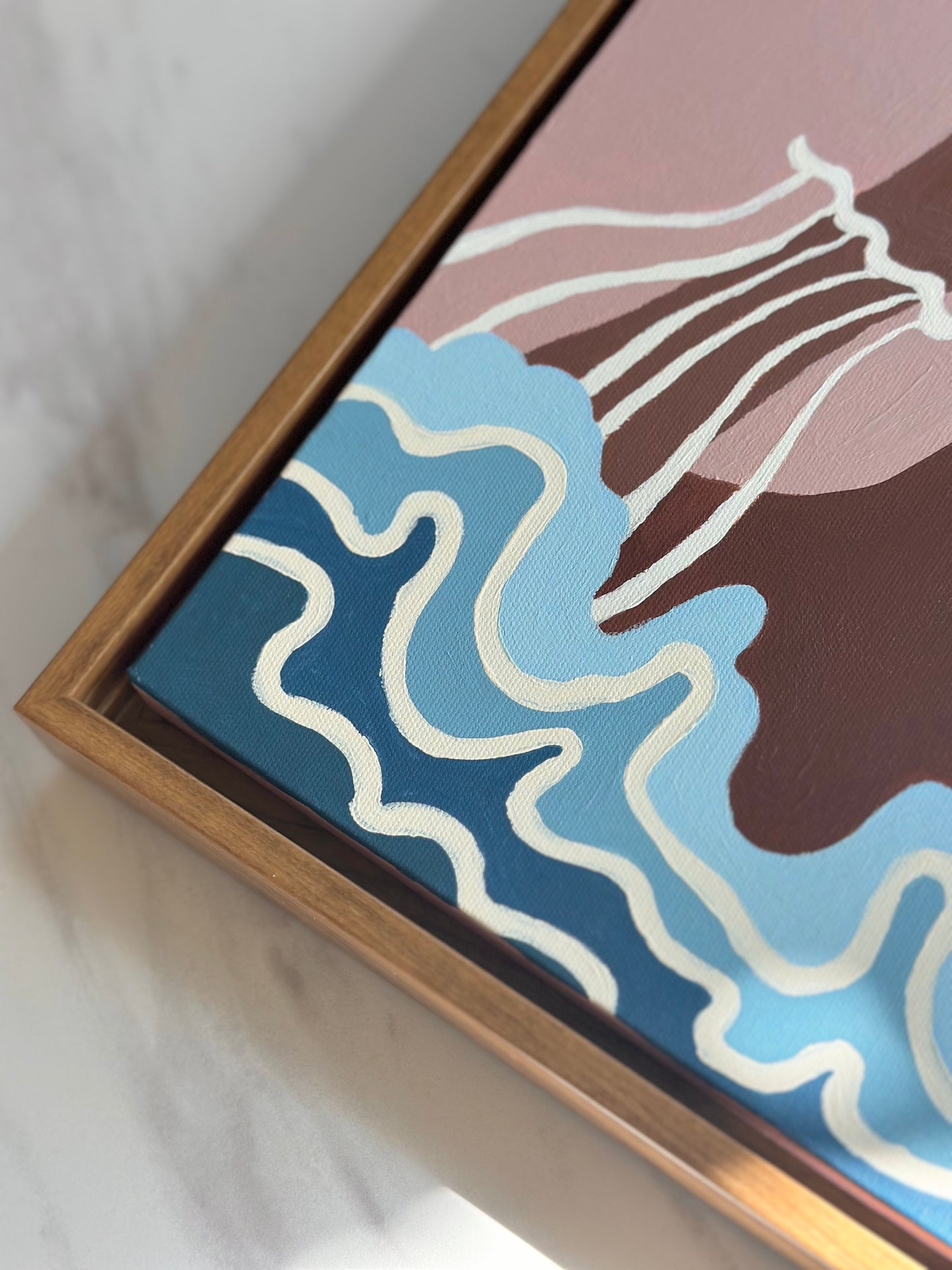 Sea what I See — Original Acrylic Painting (11”x14”)
