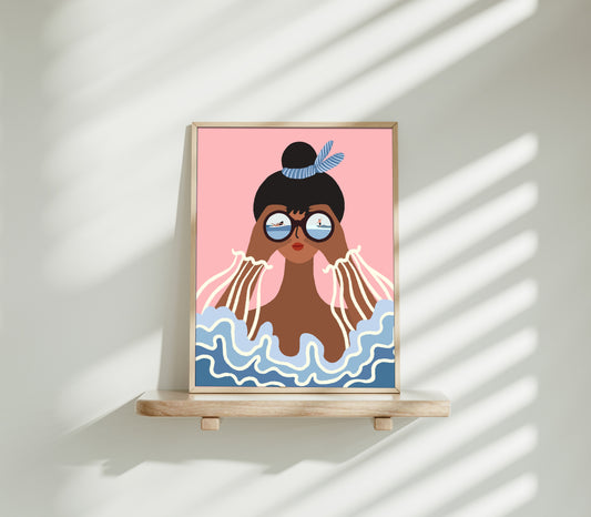 "Sea What I See" Matted Print