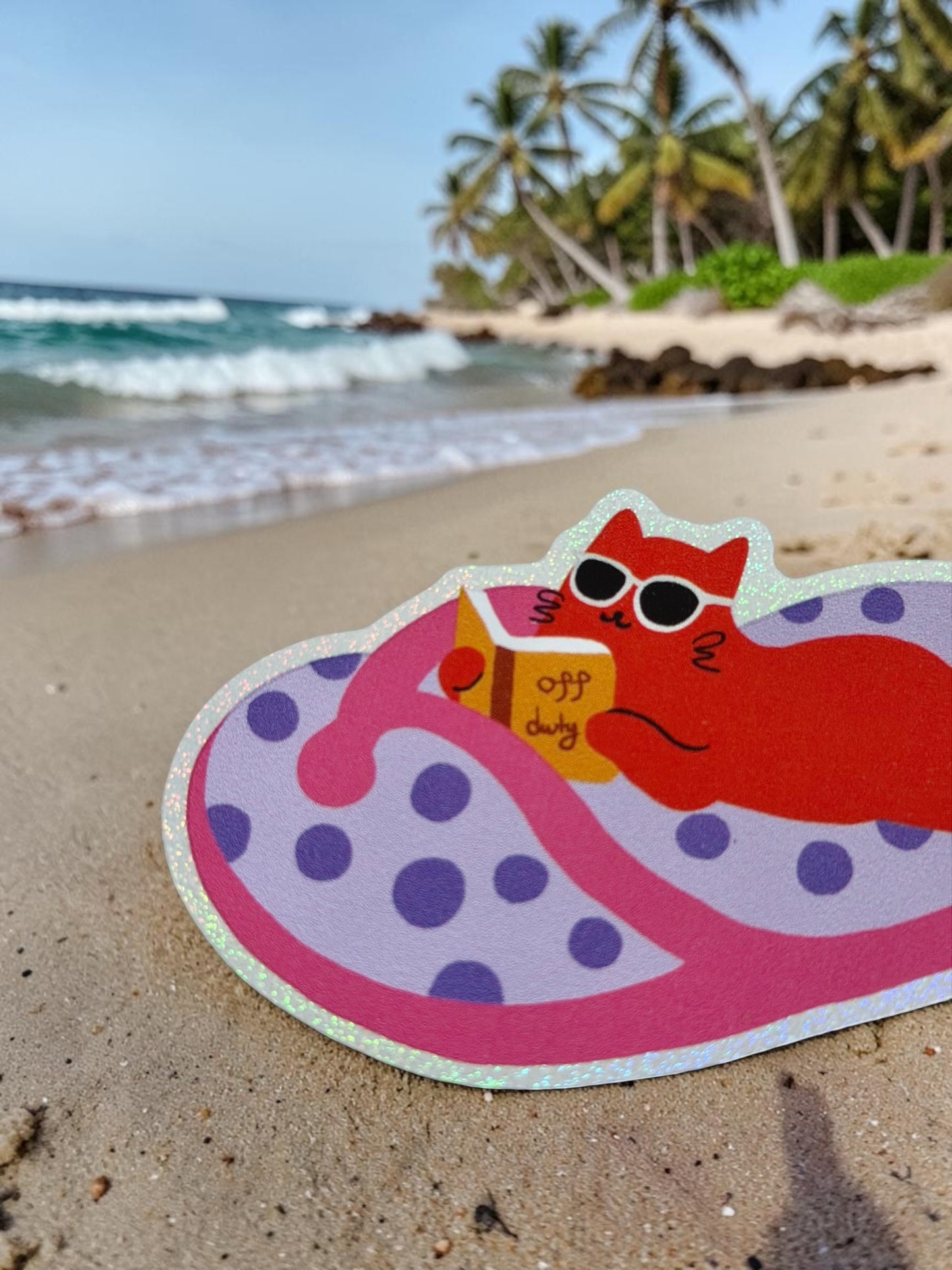 Slipper Life Glitter Sticker Collection – Hawaii Aloha Stickers