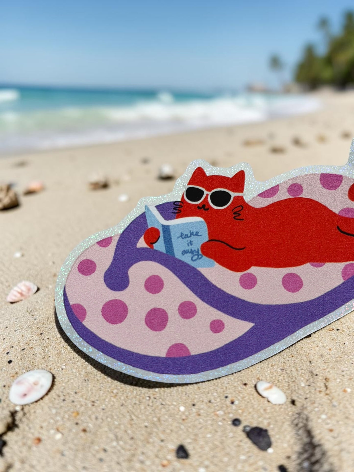 Slipper Life Glitter Sticker Collection – Hawaii Aloha Stickers
