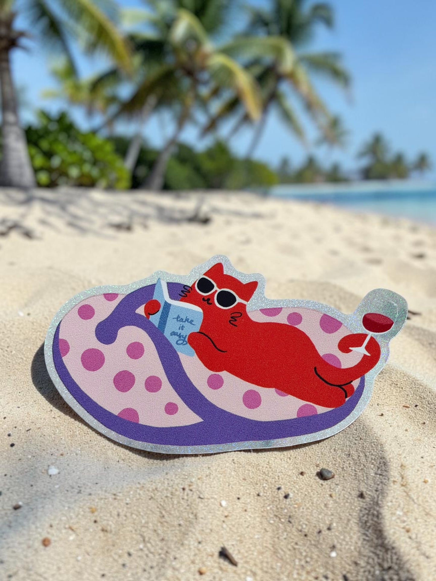 Slipper Life Glitter Sticker Collection – Hawaii Aloha Stickers