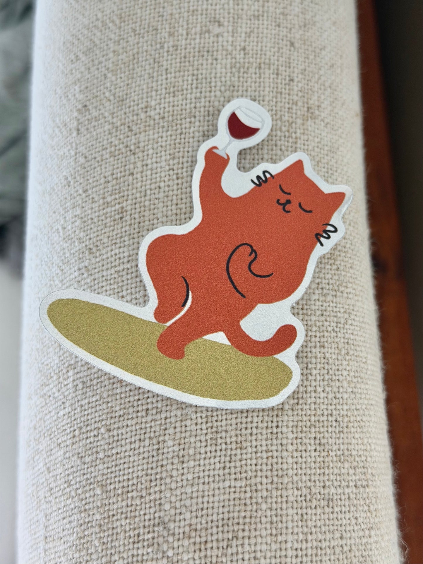 Yoga Cat Glitter Sticker – Hawaii Aloha Sticker